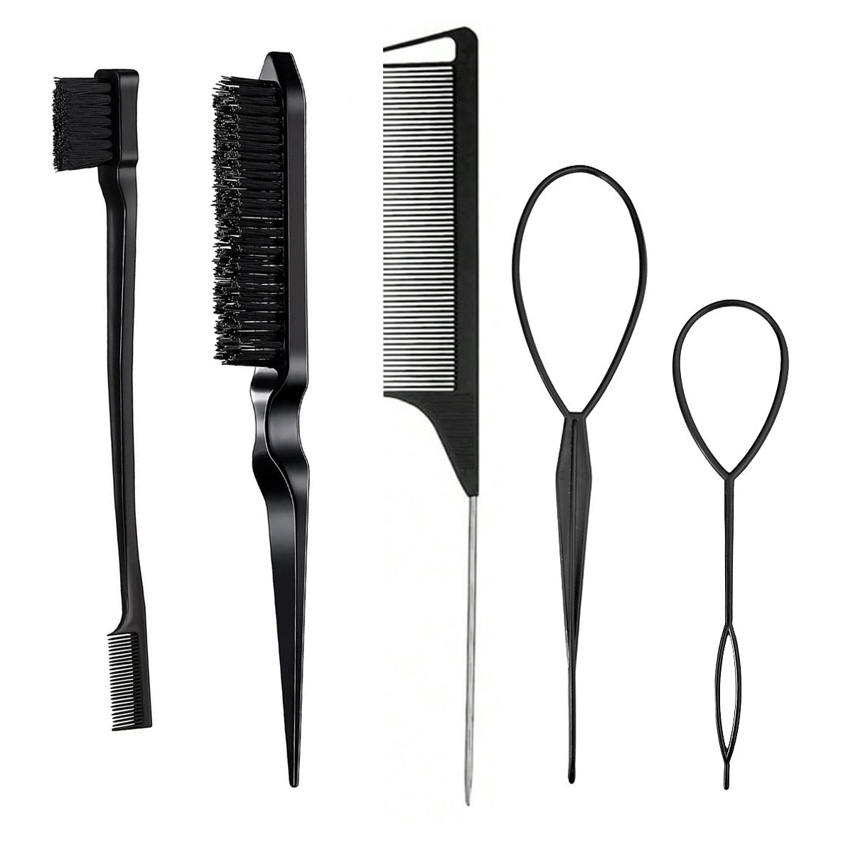 Group Head Brush - 3/5 قطع أدوات تصفيف الشعر: مشط