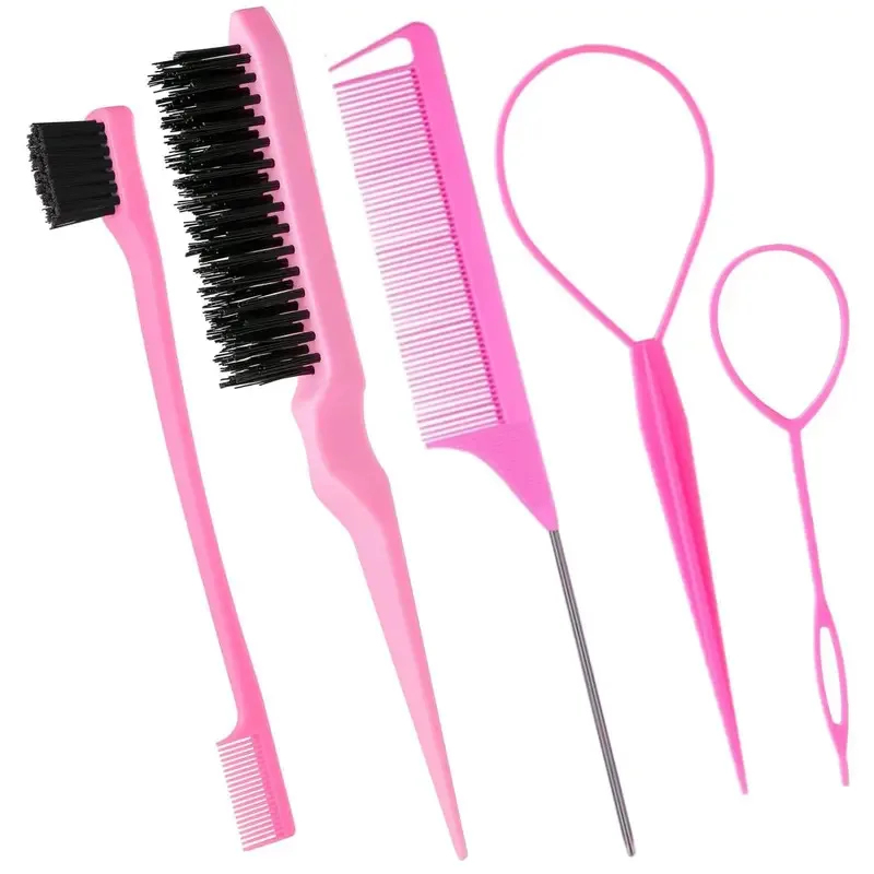 Group Head Brush - مجموعة من 5 أمشاط للتصفيف، تشمل