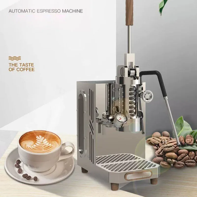 Coffee Equipment For Espresso Machine - ماكينة إسبريسو يدوية من الفولاذ المقاوم