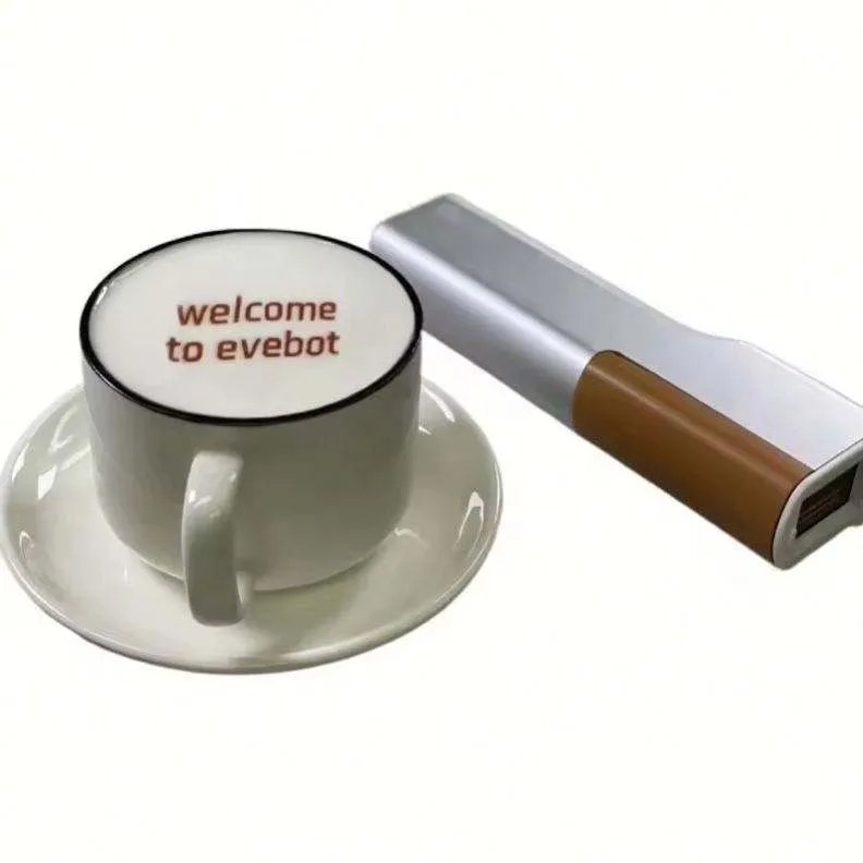 Coffee Equipment Logo - آلة طباعة فن اللاتيه، طابعة قهوة،