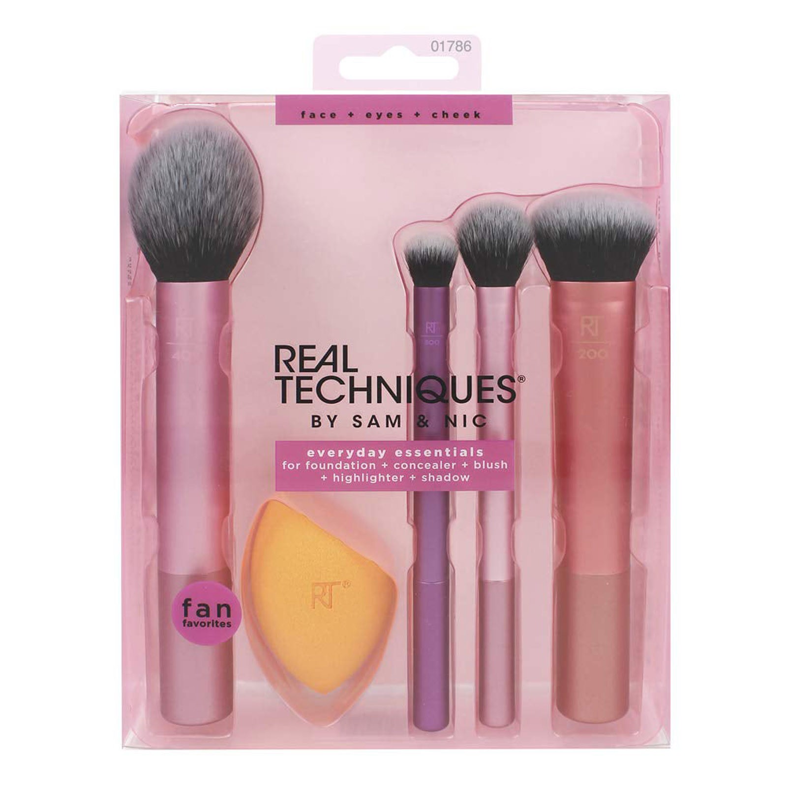 Group Head Brush - مجموعة فرش مكياج احترافية من Real