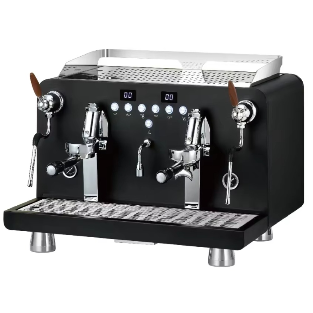Coffee Equipment For Espresso Machine - ماكينة إسبريسو، ماكينة قهوة أوتوماتيكية بمجموعتين،