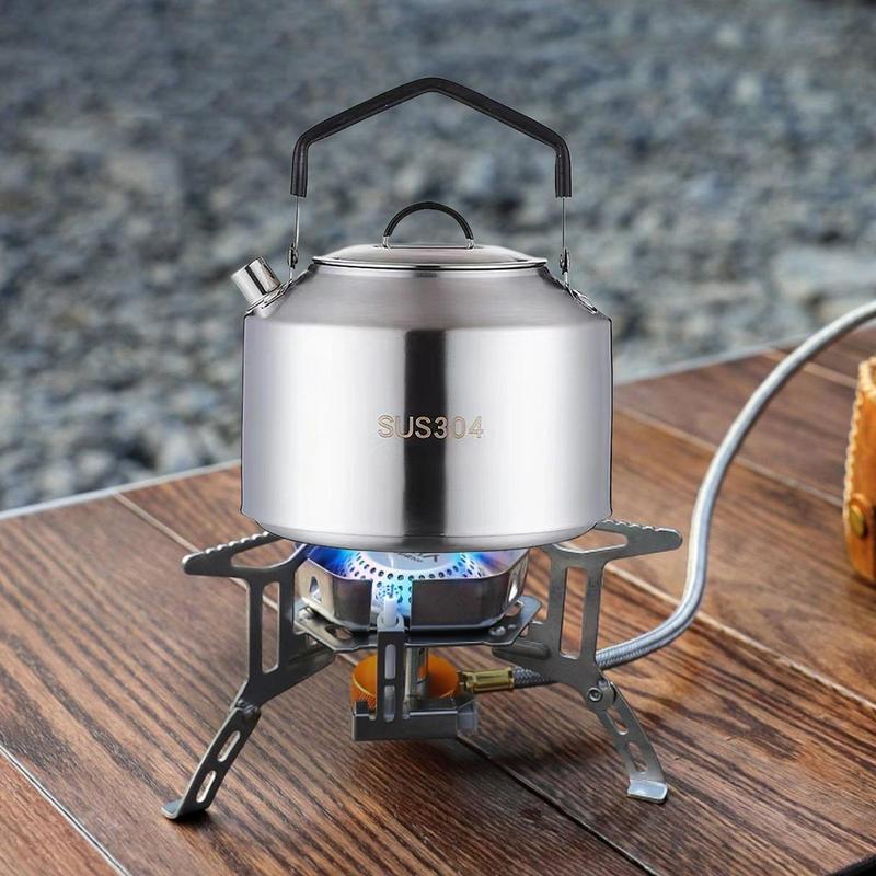 Coffee Equipment And Supplies - التخييم غلاية ماء 1L/1.5L في الهواء