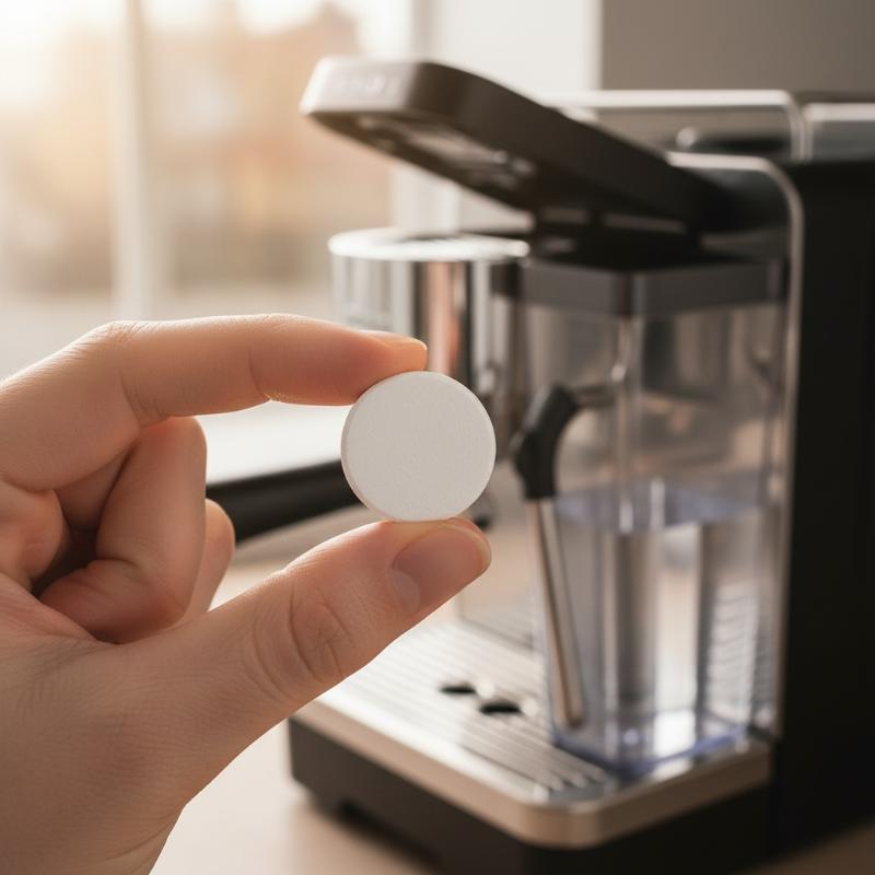 Coffee Equipment For Espresso Machine - أقراص جديدة لإزالة الترسبات من ماكينة