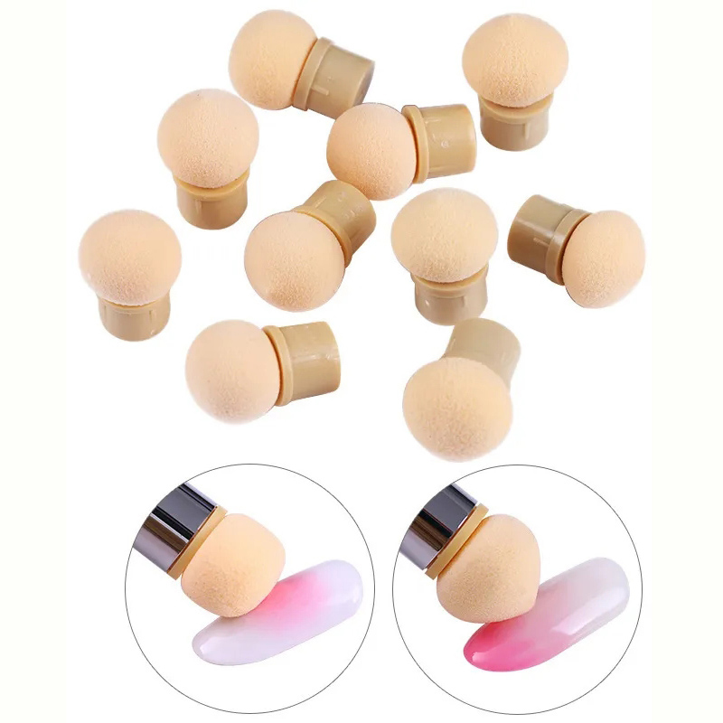 Group Head Brush - رؤوس إسفنجية مستديرة ذات رأس حاد