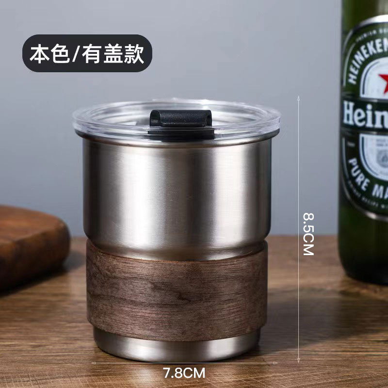 كوب بيرة من الفولاذ المقاوم لل - مراجعة Coffee Equipment Logo وسعره