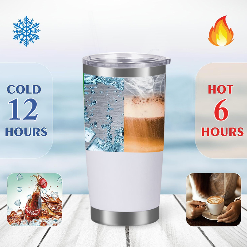كوب سفر معزول بجدار مزدوج مطلي - مراجعة Coffee Equipment Logo وسعره