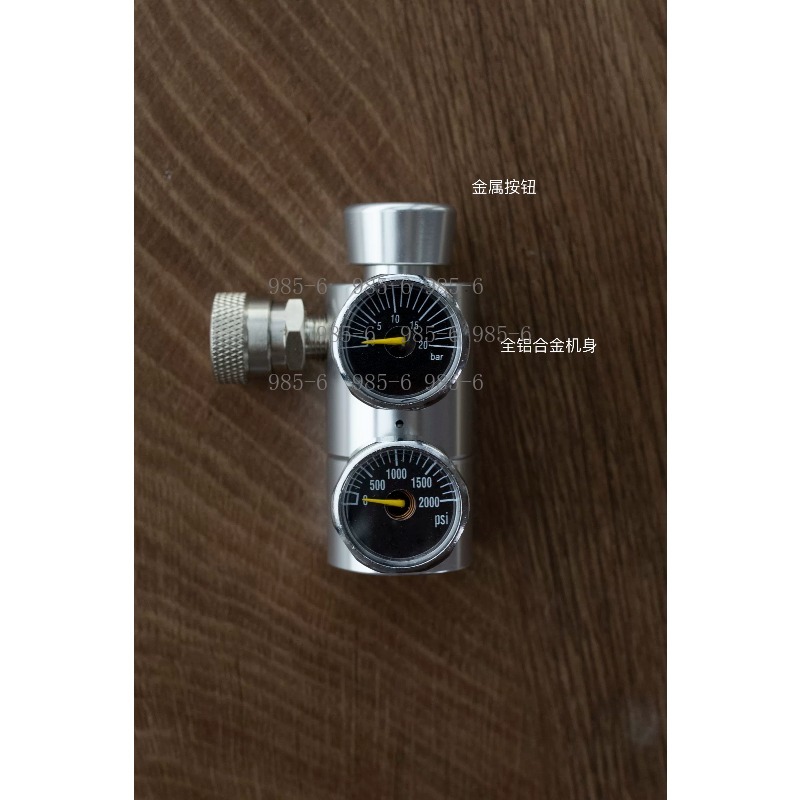 مخفض ضغط غاز مزدوج المقاس قابل - مراجعة Pressure Gauge Espresso وسعره