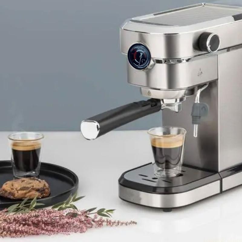 جهاز قياس مولد البخار D0AB مصن - مراجعة Pressure Gauge Espresso وسعره