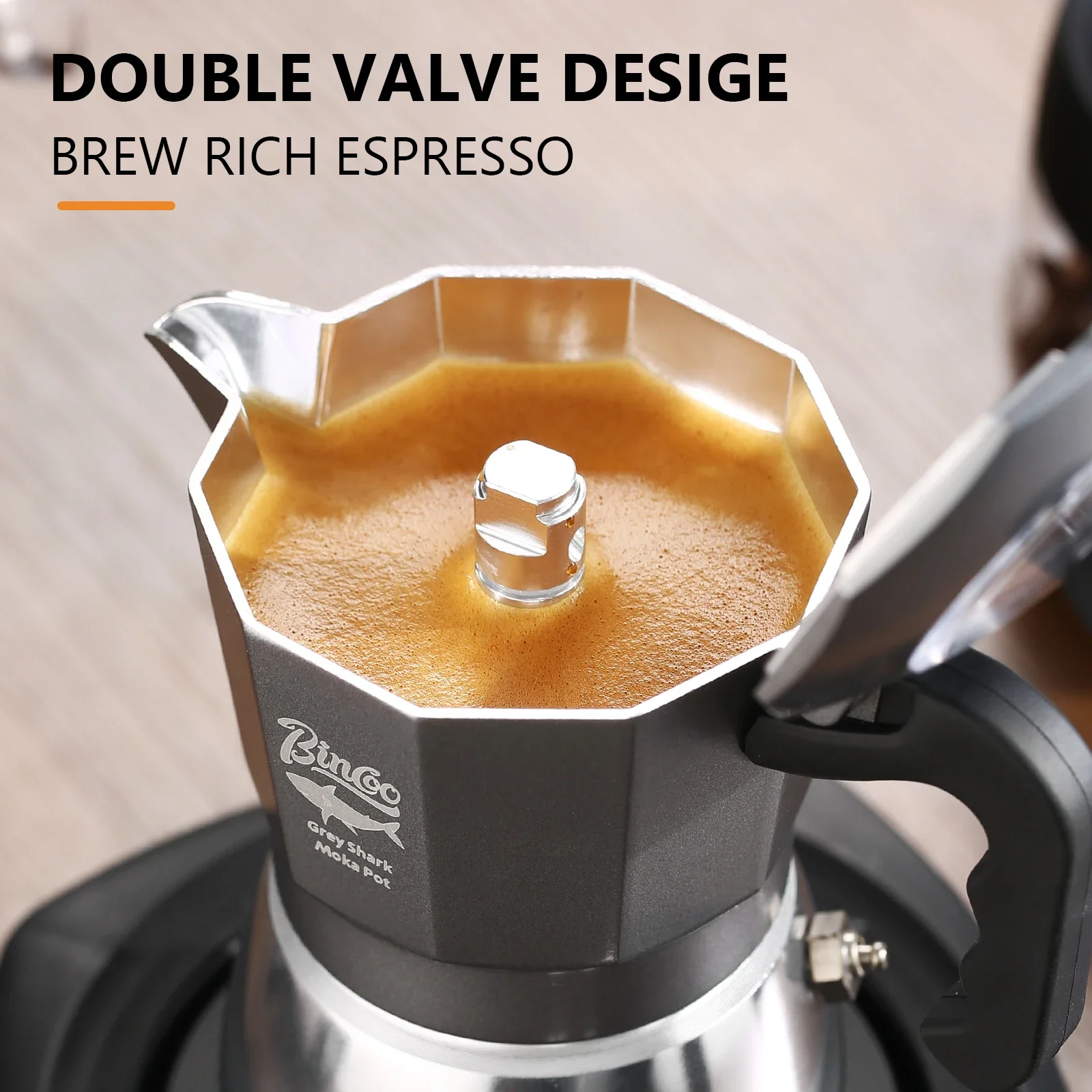 بينكو وعاء موكا بسعة كوبين بصم - مراجعة Coffee Equipment Set وسعره