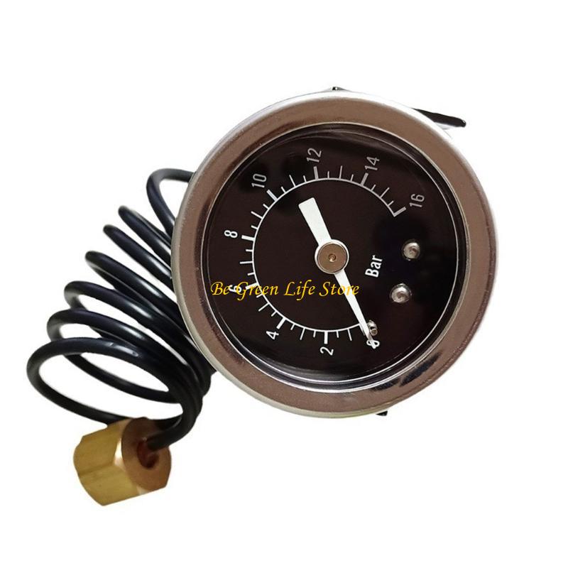 مقياس الضغط المعدني M7DF مقياس - مراجعة Pressure Gauge Espresso وسعره