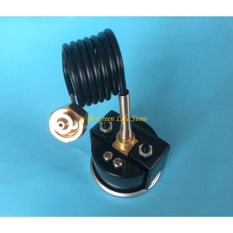 مقياس الضغط المعدني M7DF مقياس - مراجعة Pressure Gauge Espresso وسعره