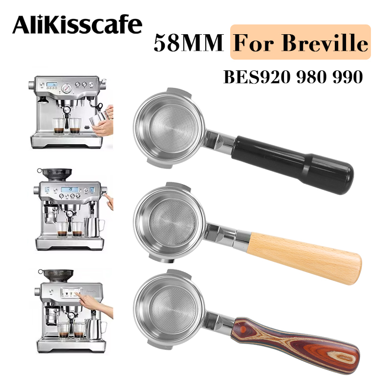 أداة نقل بلا قاع لبريفيل ، إكس - مراجعة Coffee Equipment Set وسعره
