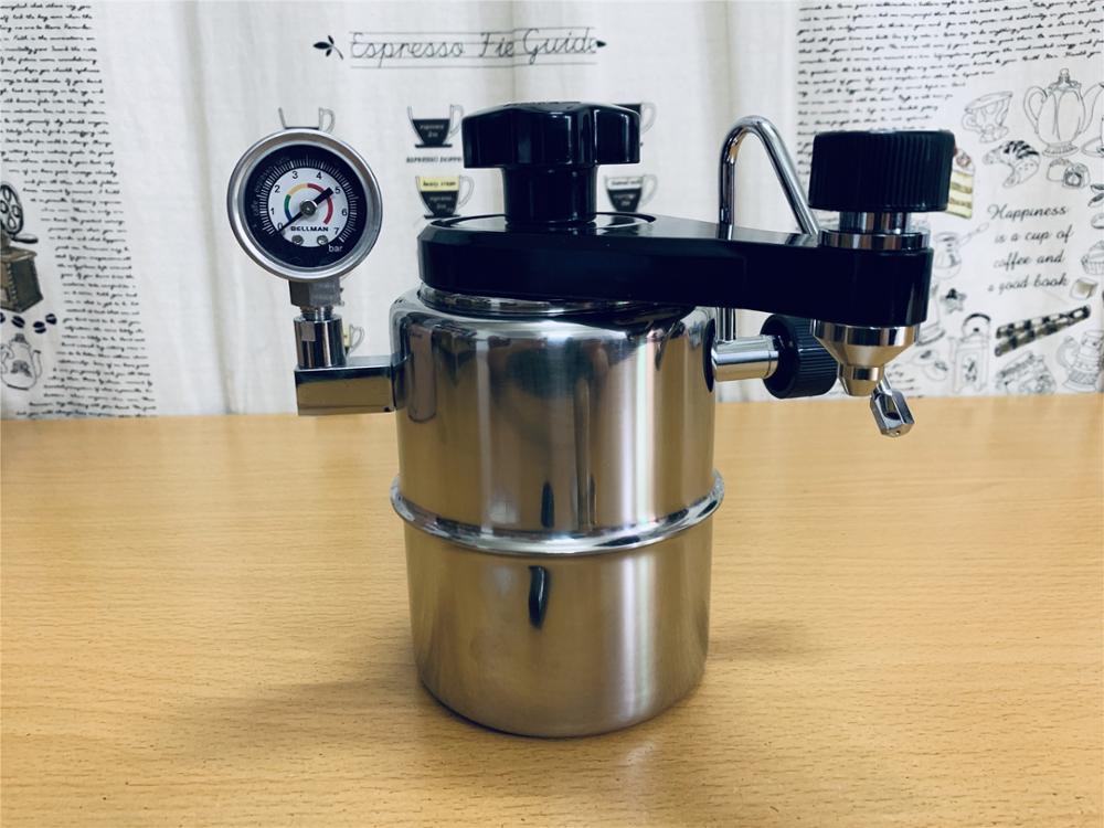 Bellman Cappuccino CX-25P موقد - مراجعة Pressure Gauge Espresso وسعره