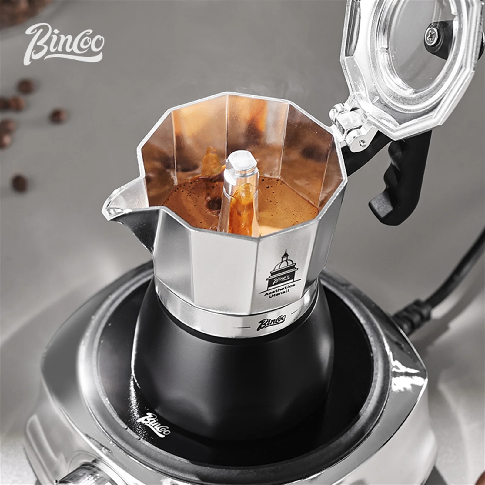 وعاء موكا ذو صمام مزدوج من BIN - مراجعة Coffee Equipment Set وسعره