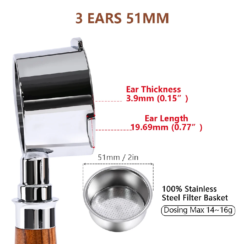 فلتر قهوة بدون قاع 51 ملم لـ H - مراجعة Coffee Equipment Set وسعره