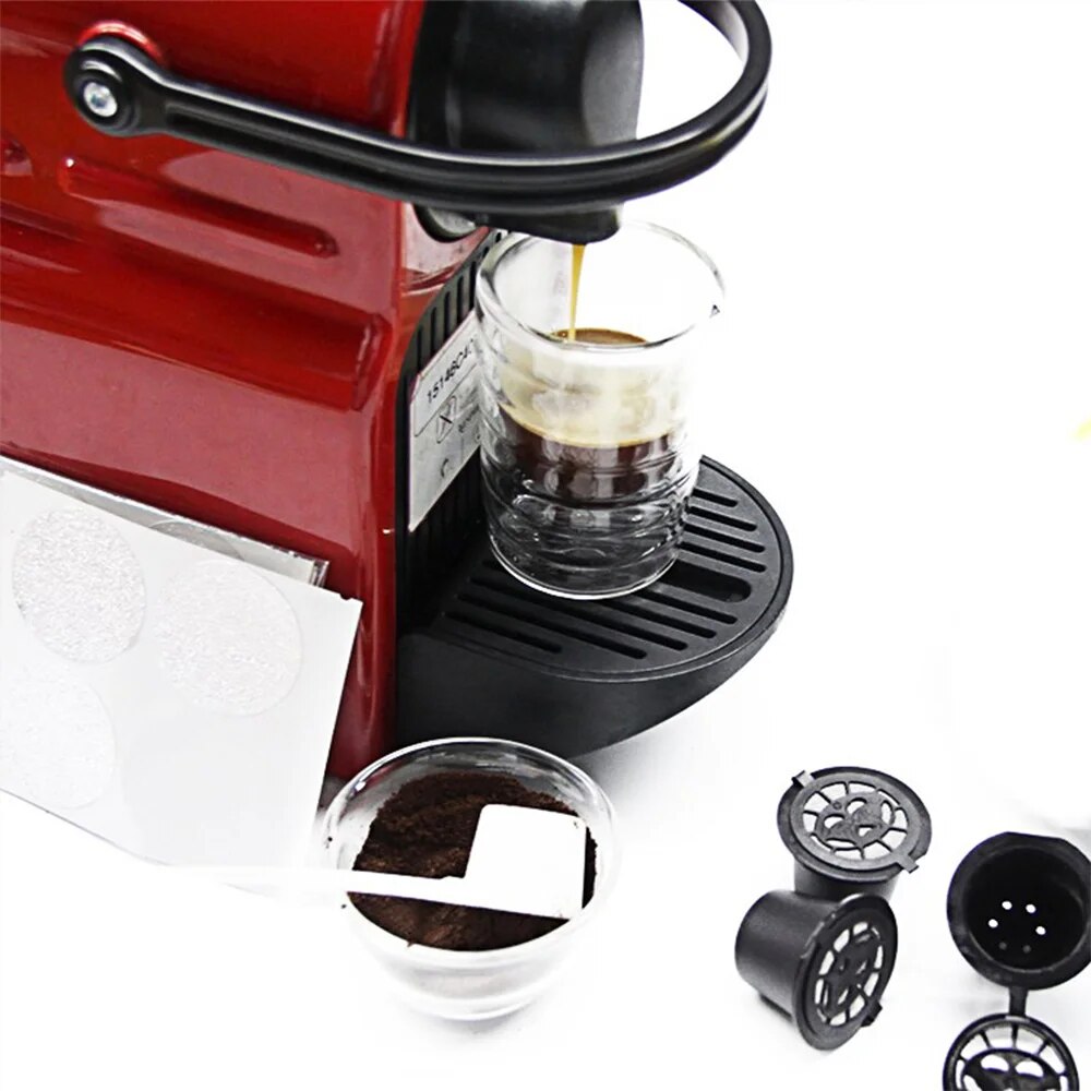 4 قطع من كبسولات القهوة القابل - مراجعة Coffee Equipment Set وسعره