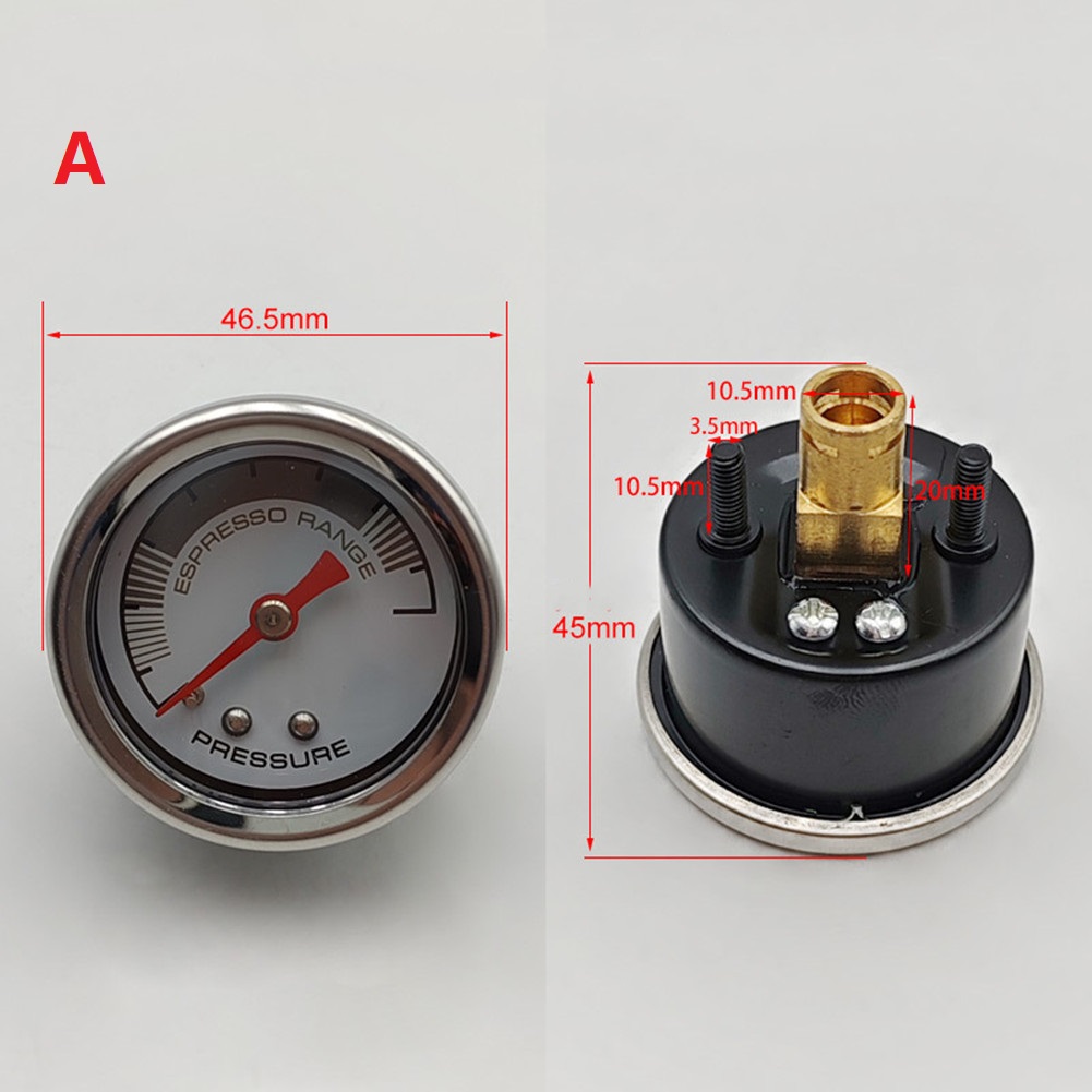 مقياس ضغط ماكينة القهوة لآلة ا - مراجعة Pressure Gauge Espresso وسعره