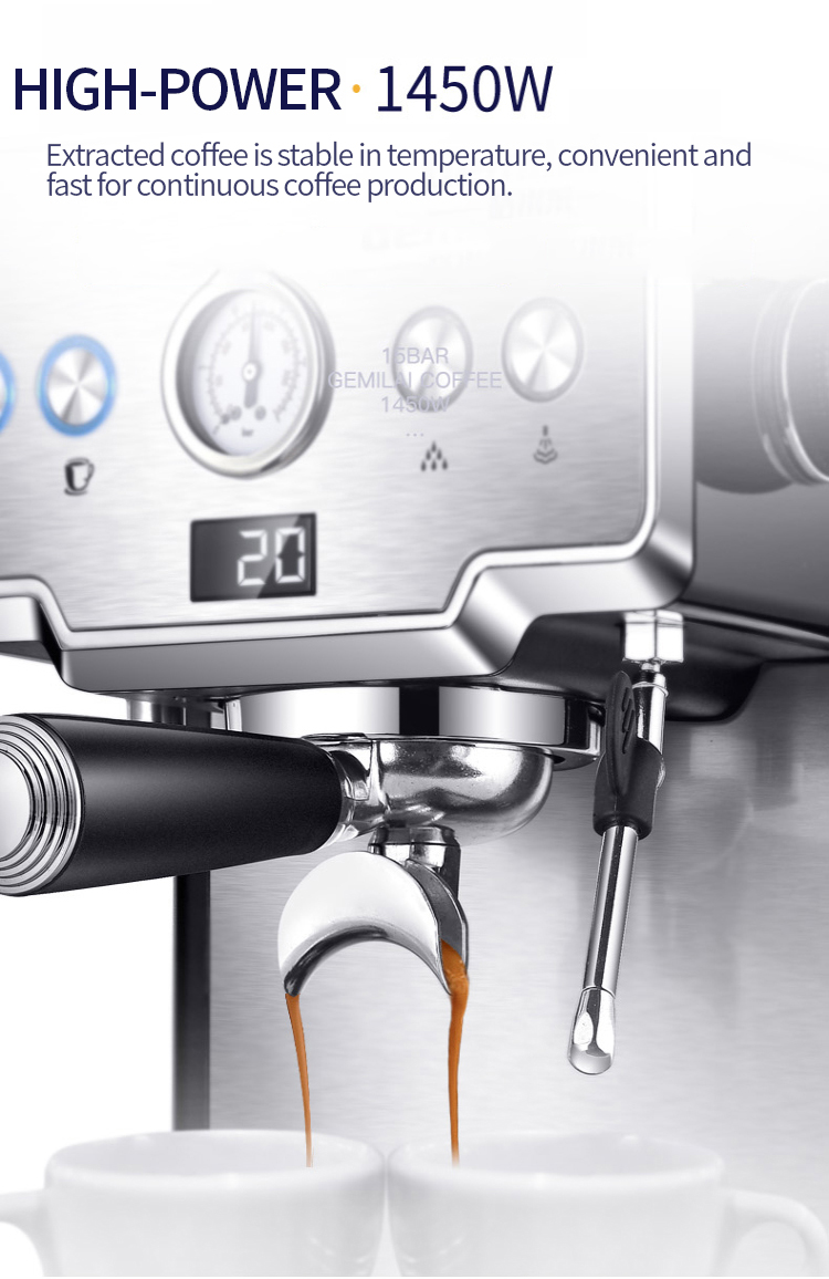 معدات القهوة الإسبريسو CRM3605 - مراجعة Coffee Equipment For Espresso Machine وسعره