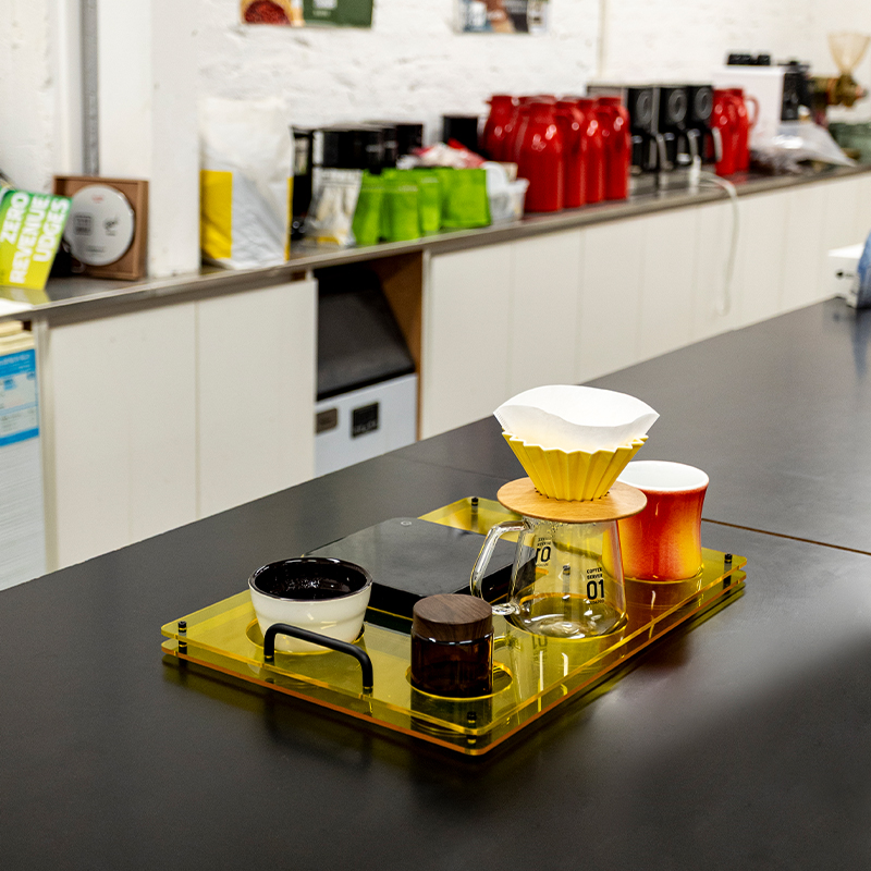 صينية قهوة من الأكريليك، تستخد - مراجعة Coffee Equipment And Supplies وسعره