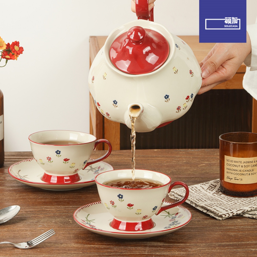 مجموعة أدوات الشاي الخزفية من  - مراجعة Coffee Equipment Set وسعره