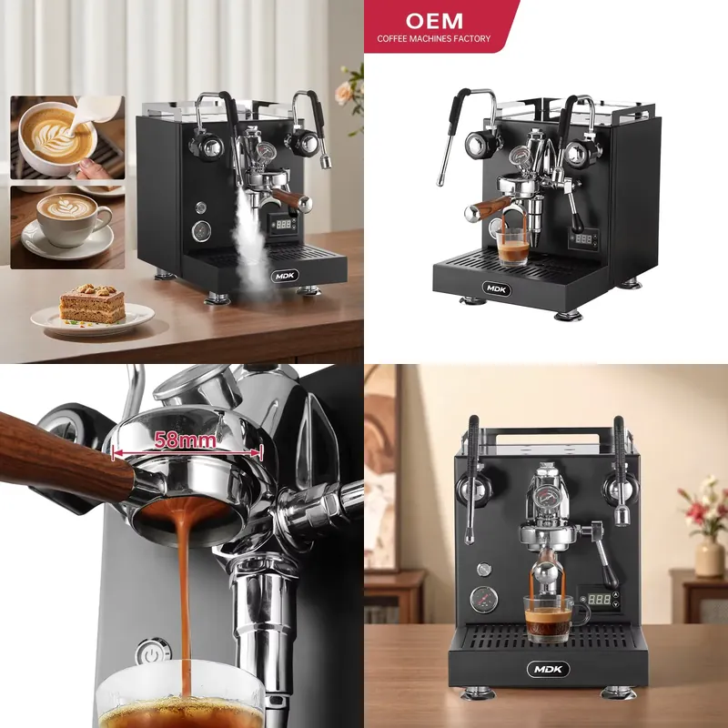 ماكينة إسبريسو شبه أوتوماتيكية - مراجعة Coffee Equipment For Espresso Machine وسعره