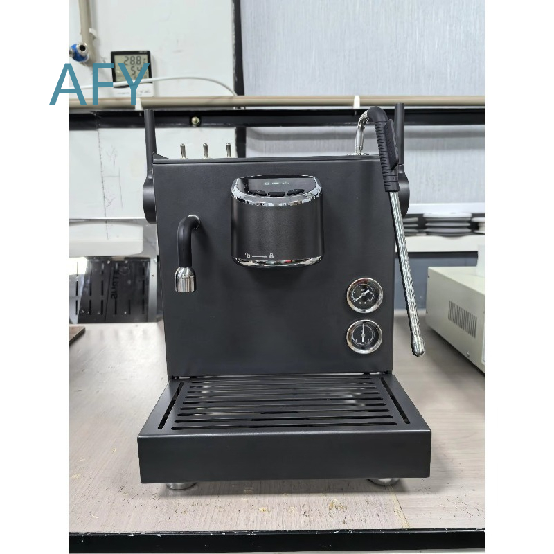 ماكينة إسبريسو شبه أوتوماتيكية - مراجعة Pressure Gauge Espresso وسعره