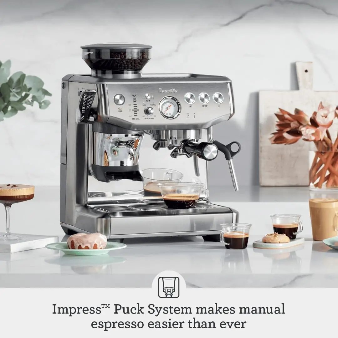 ماكينة إسبريسو بريفيل باريستا  - مراجعة Coffee Equipment Set وسعره