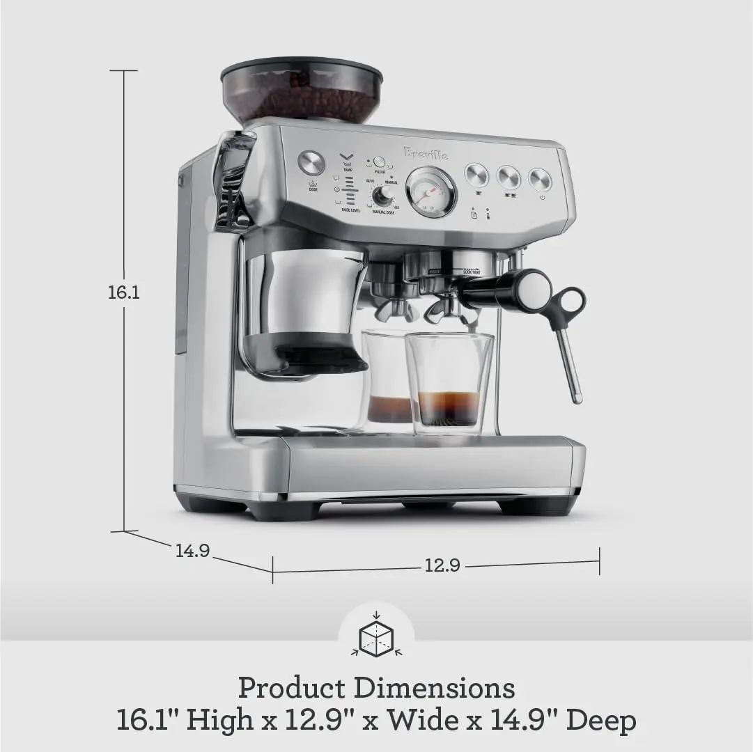 ماكينة إسبريسو بريفيل باريستا  - مراجعة Coffee Equipment Set وسعره
