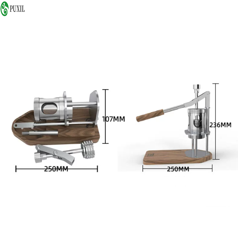 ماكينة إسبريسو يدوية صغيرة جدي - مراجعة Pressure Gauge Espresso وسعره